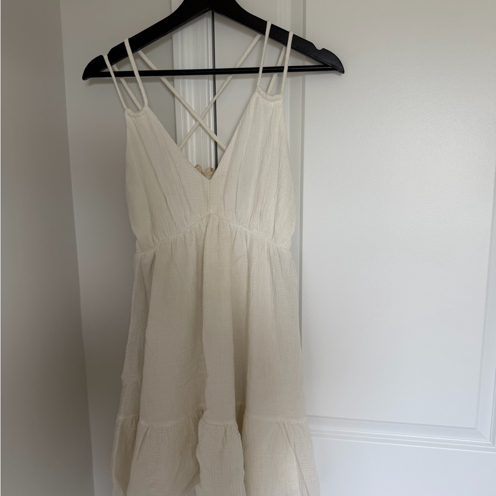 Altar'd State Cream Mini Dress
